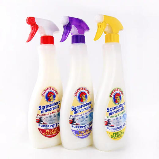 大公鸡管家（CHANTE CLAIR）多能油污净 清洗剂厨房小白鞋清洗剂 红色 经典马赛味 600ml*1瓶 商品图8