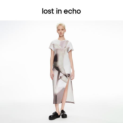 lost in echo2024春季新款设计师品牌大圆头扣饰厚底增高穆勒鞋女 商品图1
