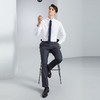 【含竹纤维】柒牌男士长袖衬衫2024春季新款商务职场正装翻领衬衣	126A70770 商品缩略图3