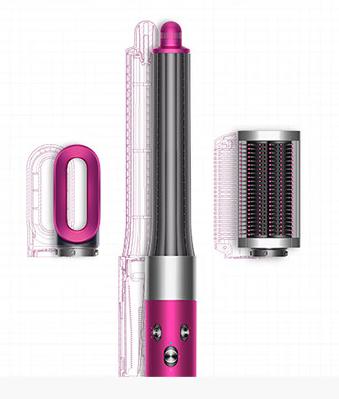 戴森（DYSON）HS05新一代多功能造型器旗舰套装自动卷发棒 长发版  紫红镍色 入门款 商品图0