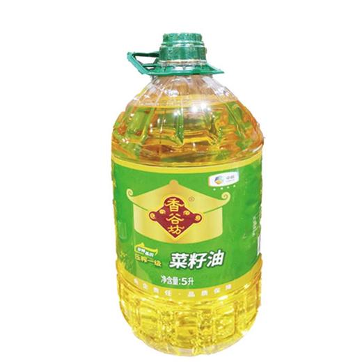 中粮 香谷坊一级菜籽油 5L/桶 商品图0