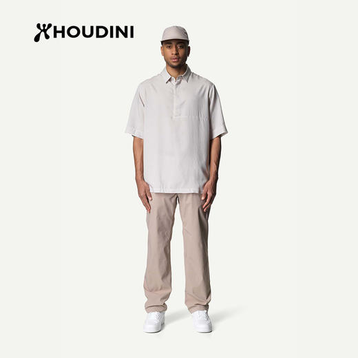 HOUDINI胡丁尼 Tree Polo Shirt 树 男款户外透气速干POLO衫860009 商品图2