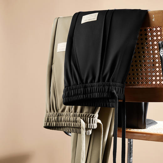 【新款DDP】大依优型大码休闲裤运动裤弹力松紧腰直筒裤弹力加肥加大宽松大码男士长裤 商品图1