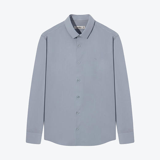 【三防易打理】柒牌方领长袖衬衫男春季新款含莫代尔商务休闲衬衣	126A70840 商品图4