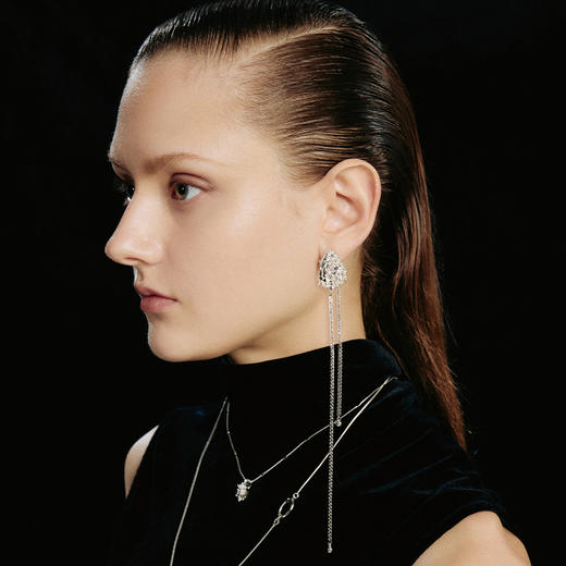 ATELIERSÓ 24SS KARAT 系列-水滴克拉流苏耳环 商品图3