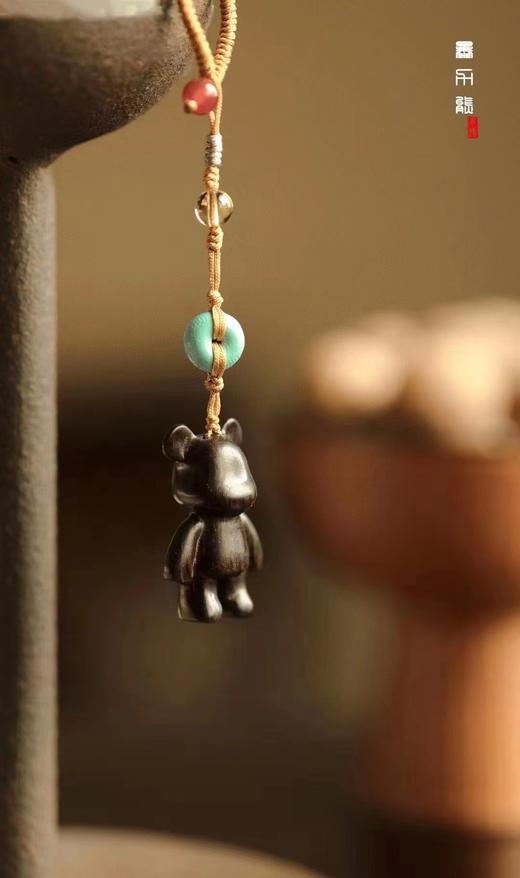 暴力熊°紫光檀挂件 商品图3