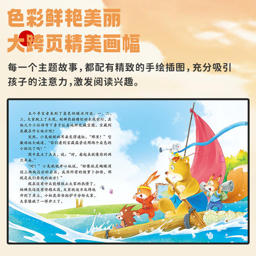 儿童情绪早培养绘本精装A款 全4册 商品图3