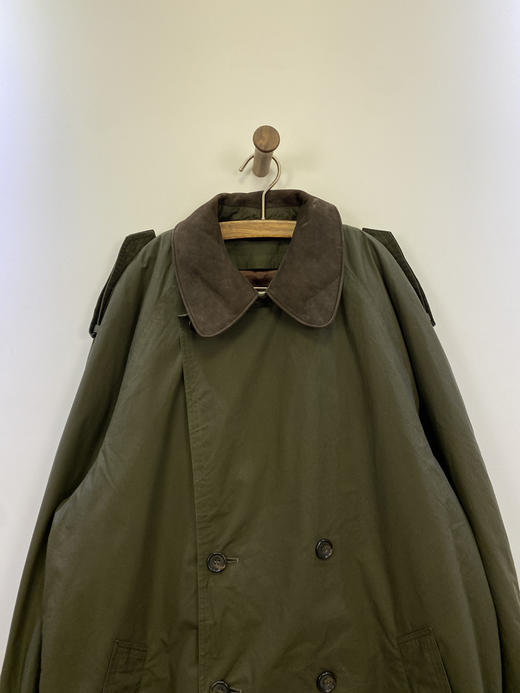 90年代 Vintage LONDON FOG 伦敦雾 皮革领 休闲外套 _CJK(L) 商品图0