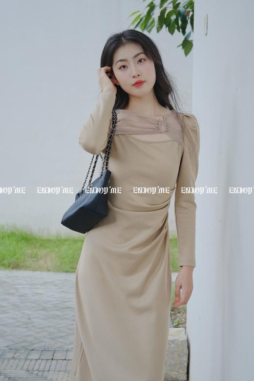 【门店同款】ENJOY秋季极致女人网纱连衣裙 154446953 商品图6