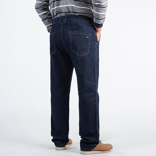 【特大码】【新款DMR】大依优型大码男装直筒牛仔裤弹力加肥加大号宽松长裤舒适胖子裤子夏季 商品图3