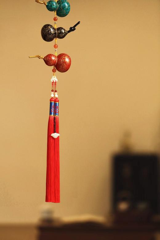 五福临门°大漆+螺钿挂件 商品图8