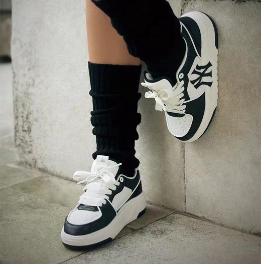 MLB男女情侣复古鞋学长鞋厚底增高明星同款 商品图1