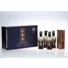 湖北襄阳特产古隆中酒 61.8度100mlX4瓶盒装兼香型高度白酒
