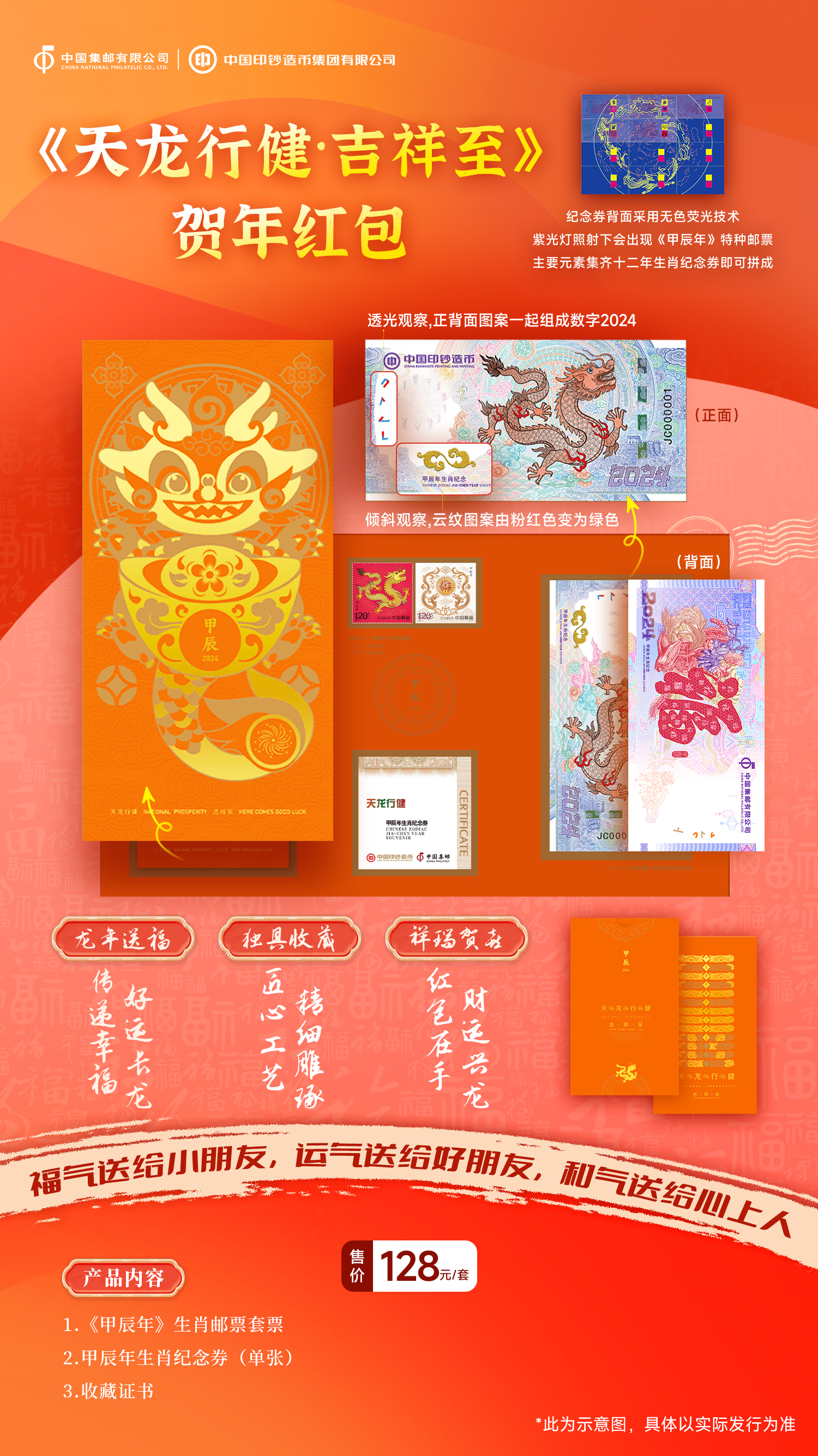 《天龙行健》甲辰年生肖纪念券系列