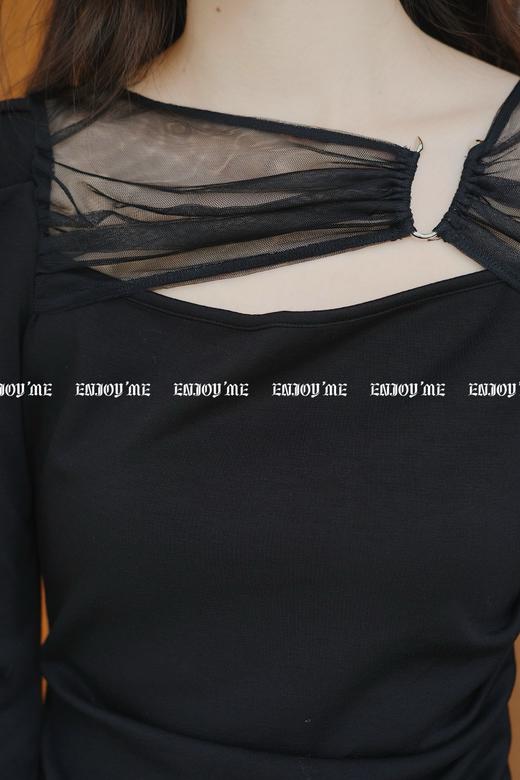 【门店同款】ENJOY秋季极致女人网纱连衣裙 154446953 商品图7