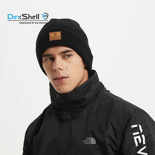 DexShell 戴适 WatchBeanie 防风防水羊毛针织冷帽 DH322 商品图2