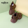 Safiya/索菲娅2025春季 潮流街头透气网面减震增高运动老爹鞋SFD1112461 商品缩略图2