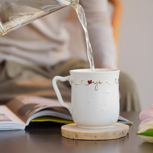 一心一意马克杯420ml情人节七夕节送礼礼品带礼盒 商品图2