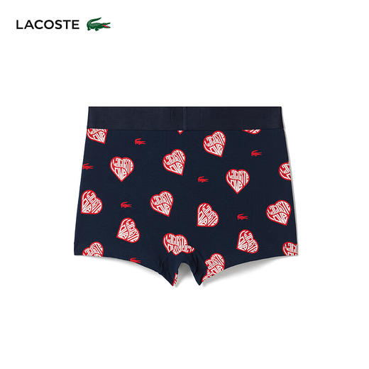 Lacoste法国鳄鱼男士新款时尚舒适居家平角内裤/5H0872-10 商品图3