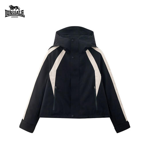 【品牌年底清仓】LONSDALE/龙狮戴尔 设计师款连帽派克鸭绒羽绒服短款（72小时发货）[福利品] 商品图5