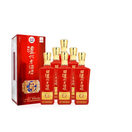 【酒厂直营】52度 泸州老酒坊 红运开怀 625ml*6     泸州老窖官方旗舰店（内含礼品袋） 商品图0