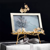 Michael Aram 金色银杏/马蹄莲/樱花相框 手工珐琅金属黄铜相框轻奢送礼结婚礼物 商品缩略图7