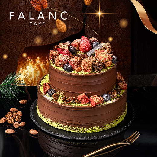 【可可迷雾森林】榛子巧克力生日蛋糕 | FALANC CAKE 商品图5