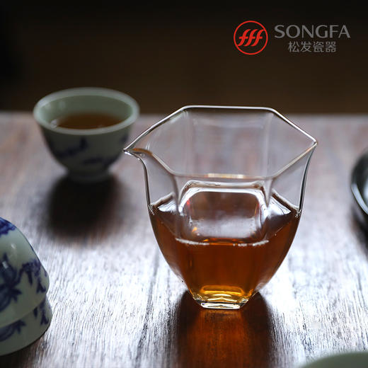 7头寿桃青花茶具 商品图4