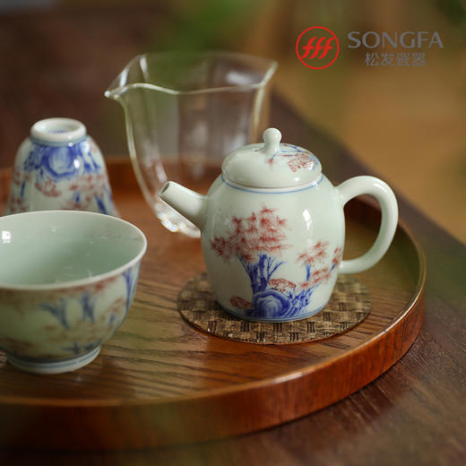 7头雅竹青花茶具 商品图2