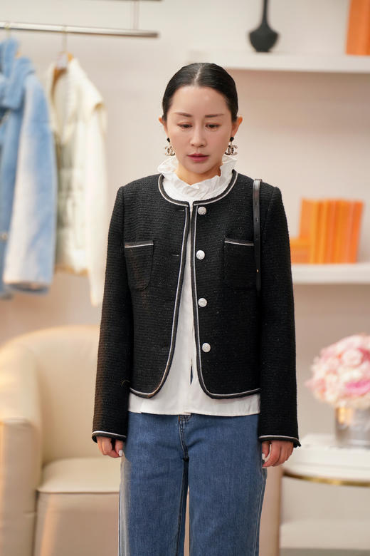 【现货】【叠穿神器】【通勤减龄显瘦】2024春季新款内搭荷叶领无袖衬衫小背心无袖打底衫H241050358 商品图5