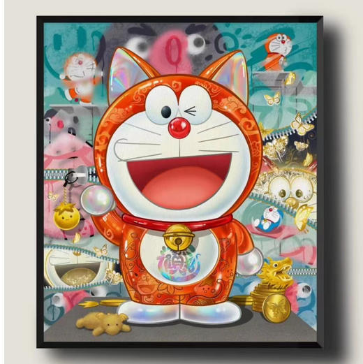 太农泰《隐形富豪-心想事成》版画 商品图0