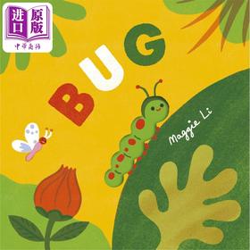 【中商原版】生命周期 虫子 Little Life Cycles Bug 英文原版 儿童纸板科普绘本亲子读物 自然科学纸板书图画书 童书1-3岁