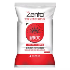 神优高钾12/6/40高钾型氮磷钾水溶肥添加荷叶酶效果更优