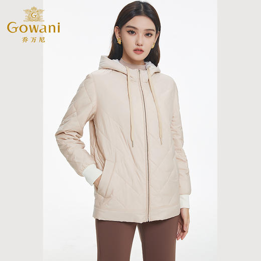 乔万尼双面穿羽绒服户外连帽夹克设计EF4T176 商品图2