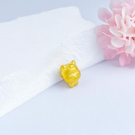 【限时7.5折】【定价黄金】足金 3D硬金马年生肖马手串(V3DSC00289)预售产品下单后不退款不退货不换货不补差价 商品图2