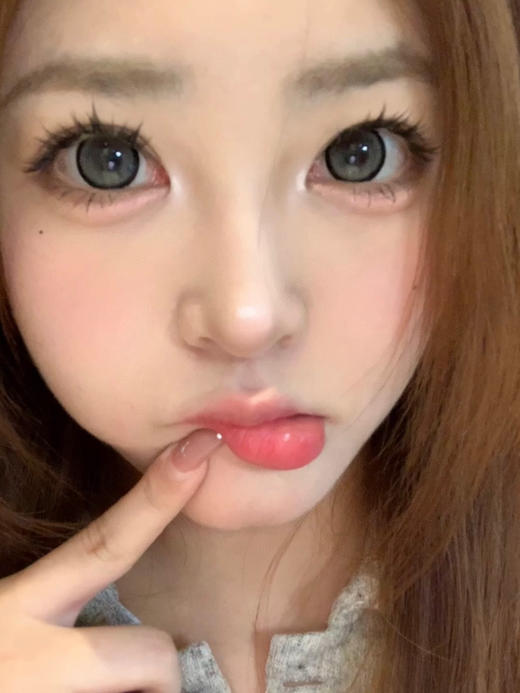 【大直径】ButterGU-误翻砚台/灰色狗狗眼-14.5mm【年抛0-1000度 含525/575】 商品图11