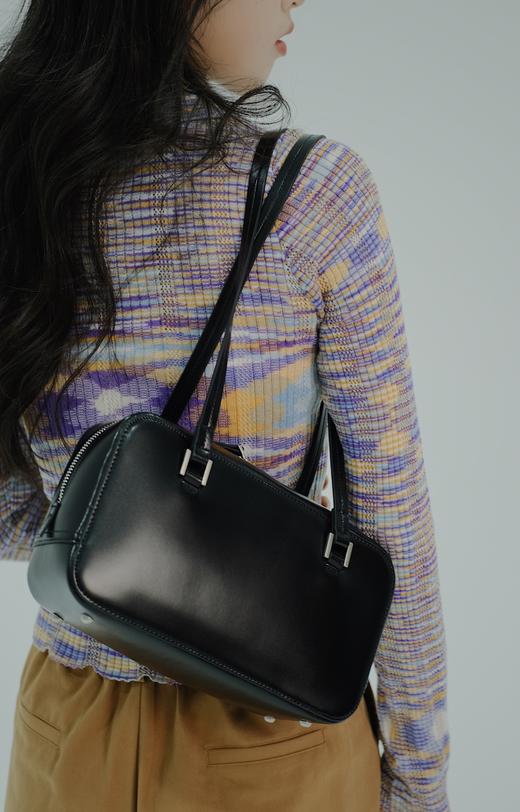 【门店同款】ENJOY春季翻领混色针织短上衣 155944938 商品图3