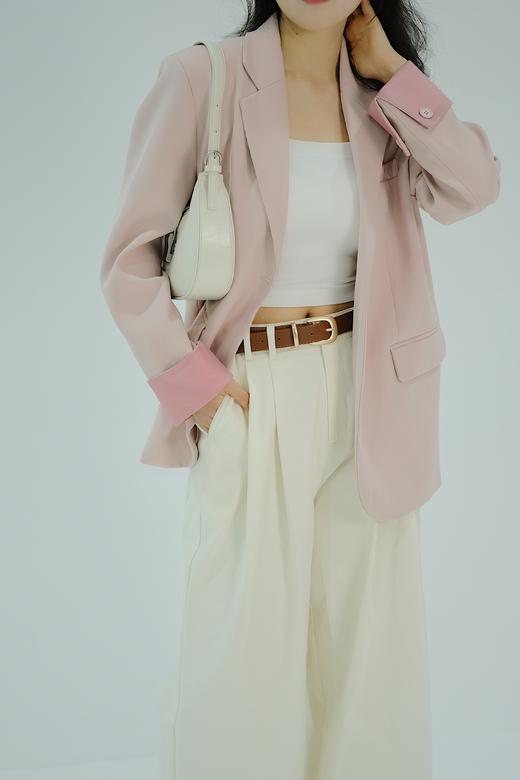 【门店同款】ENJOY春季袖口拼色西装 155619801 商品图13