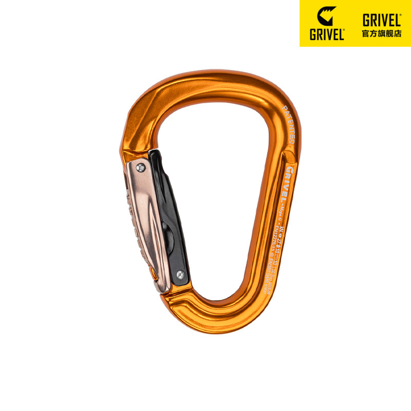 GRIVEL主锁 RSK6G rock safety carabiner K6G PLUME TWIN GATE