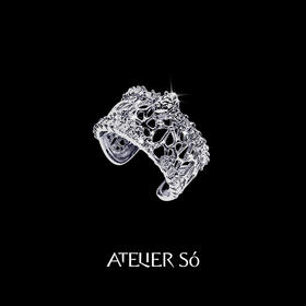 ATELIERSÓ 24SS KARAT 系列-蕾丝马眼克拉戒指