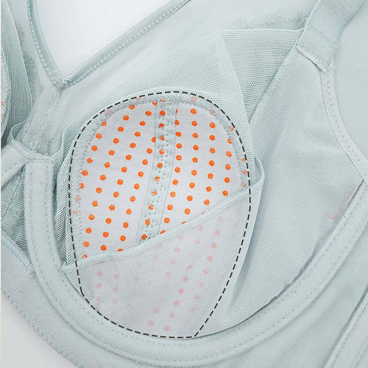 贝佳人舒适全罩水晶杯文胸BW932412 商品图2