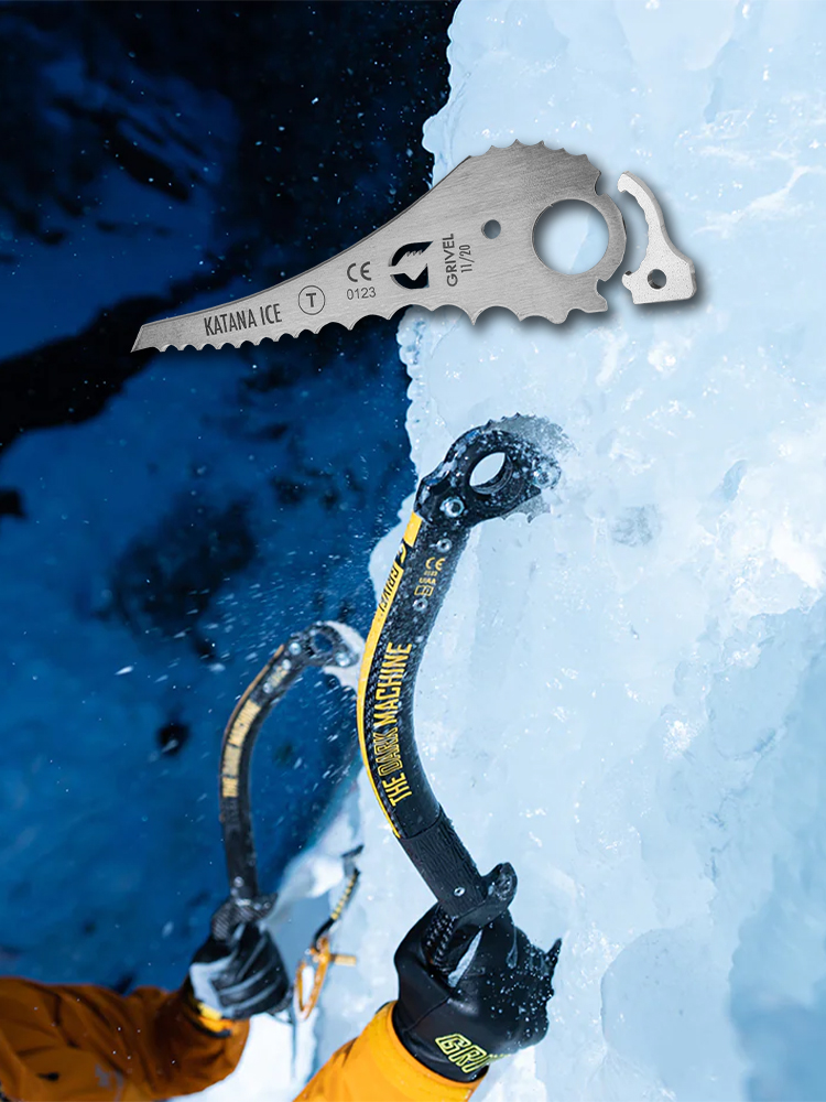 GRIVEL攀冰镐 PIMACDAR.KSV ice axe DARK MACHINE w/(Katana,Simple) Vario