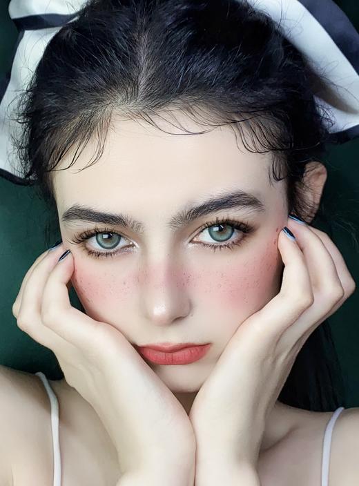 kaylens月抛  蛇院女孩 绿 14.5mm   非离子 商品图0