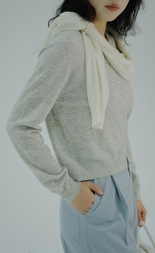 【门店同款】ENJOY春季极简圆领针织衫 155844267 商品图3