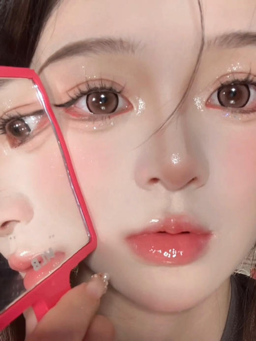 【大直径】ButterGU-浪漫生长/粉色狗狗眼-14.5mm【年抛0-1000度 含525/575】 商品图9