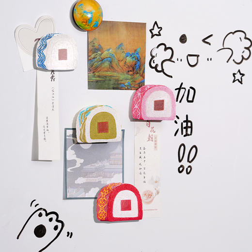故宫角楼咖啡蛋糕卷冰箱贴 商品图0