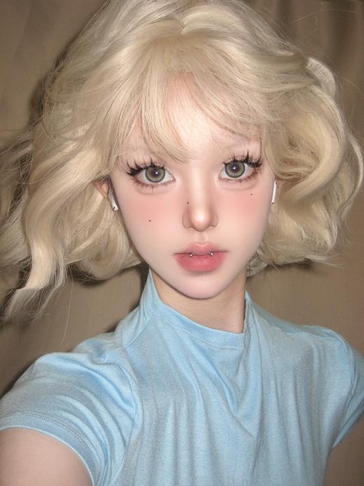 kaylens月抛  蛇院女孩 绿 14.5mm   非离子 商品图1