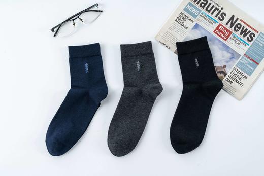 【远梦】男中长筒袜(商务系列)YM2340 商品图0