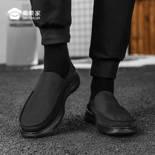 【实付满399送保温杯】【一脚蹬轻弹透气冰丝布鞋】轻便三防冰丝布鞋易穿脱室内室外鞋靴老北京布鞋XB403 商品图9