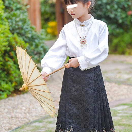 裁缝学苑TX40 新款儿童汉服中式衬衫纸样童装唐装打版裁剪样板 商品图4